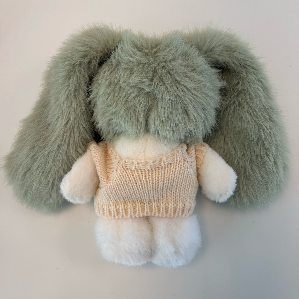 Juju by CJ Hendry Plush with Green Ears and Pink Flower - Picture 2 of 3